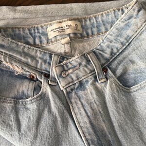 Abercrombie & Fitch Light Blue High Rise Jeans